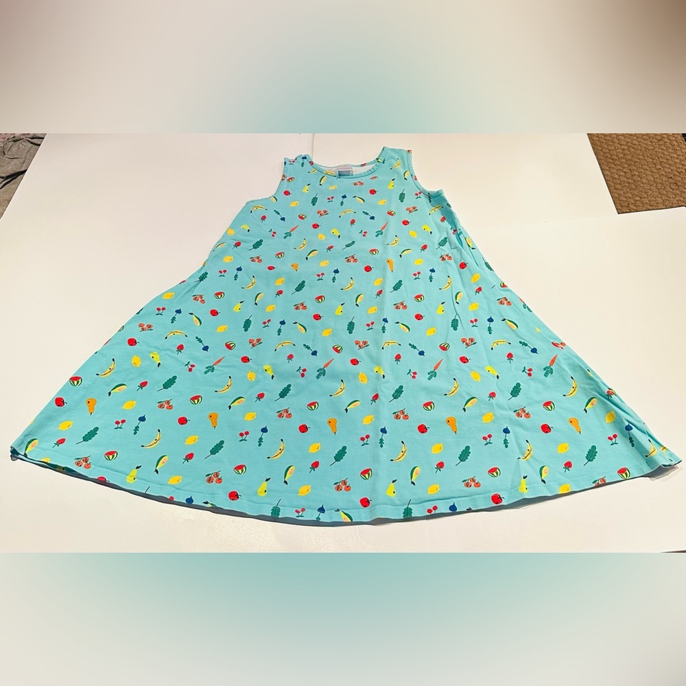Hanna Andersson Fruit Salad Tank Dress Size: 150 (12)